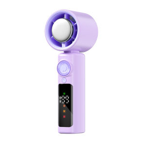 JF139 Portable Cooling handheld fan- 199 Speed Knob 45° AdjustableSuperconducting Cool 4000mAh BatteryStrong Wind for Summer Office TravelMini fan