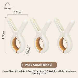 MODERN SWEETHOME | Wind-Resistant Anti-Slip Large Plastic Clothespin