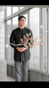 Desain Baju Koko Pria Lengan Panjang Premium Al-Barkah