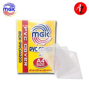 MGK A4200 PVC Cover A4 210 X 297 X 200 Microns