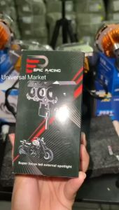 Lampu tembak LED Laser D2 D3 transformer 3 mata SQL 3 mata lensa putihkuning