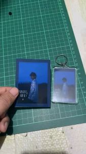 BTS V Scannable Photocard and Keychain (Winter Ahead MV)