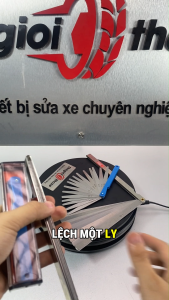Thước lá đo khe hở 17 Lá Loại 100mm/200mm – Dụng cụ chỉnh xupap sửa xe cơ khí – Thế Giới Thợ xe