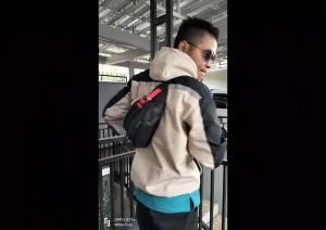 tas selempang pria waterfoop anti air akhtar drax wf terbaru Distro Kekinain