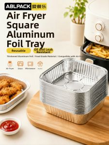 AICANLE | Air Fryer Specific Grease Absorbing Baking Paper Tray