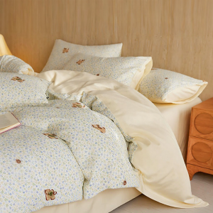 DOHIA | Mother and Baby Grade A 100% Cotton Double Gauze Bedding Set 40s