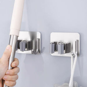 Orna ตะขอเก็บไม้ถูพื้น แขวนไม้กวาด วัสดุสแตนเลส mop holder
