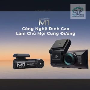 Camera Hành Trình VIETMAP SpeedMap M1 Cảnh Báo Giao Thông Bằng Hình Ảnh và Giọng Nói Ghi Hình Trước Sau