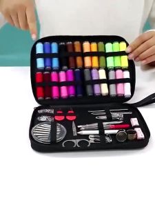 97Pcs Sewing Kits Portable Travel Sewing Box Multi-function Needles Tools Stitching Embroidery Craft Sewing Accessories