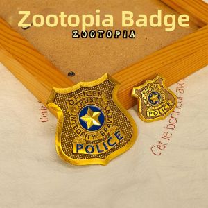 JIXIN | Judy Rabbit Police Officer Badge Pin Zootopia Themed Brooch