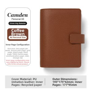 Filofax | Notebook Cover Book Planner Refillable Diary