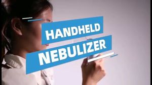 Nebulizer Portable Mesh Alat Uap Bantu Pernafasan Asma Inhalasi/ Portable Mesh Nebulizer Asthma Respiratory Vapor Anak dan Dewasa