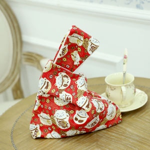 Japanese Style Wrist Bag Tacking Wrist Bag Cartoon Walking Bag Mobile Phone Key and COIN Case Handbag Cloth Bag