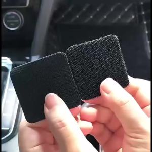 50pcs Anti-Skid Grip Tape Nylon Hook and Loop Strips with Adhesive Car Interlocking Sewing Crafting Carpet Fixing Wall Sticker