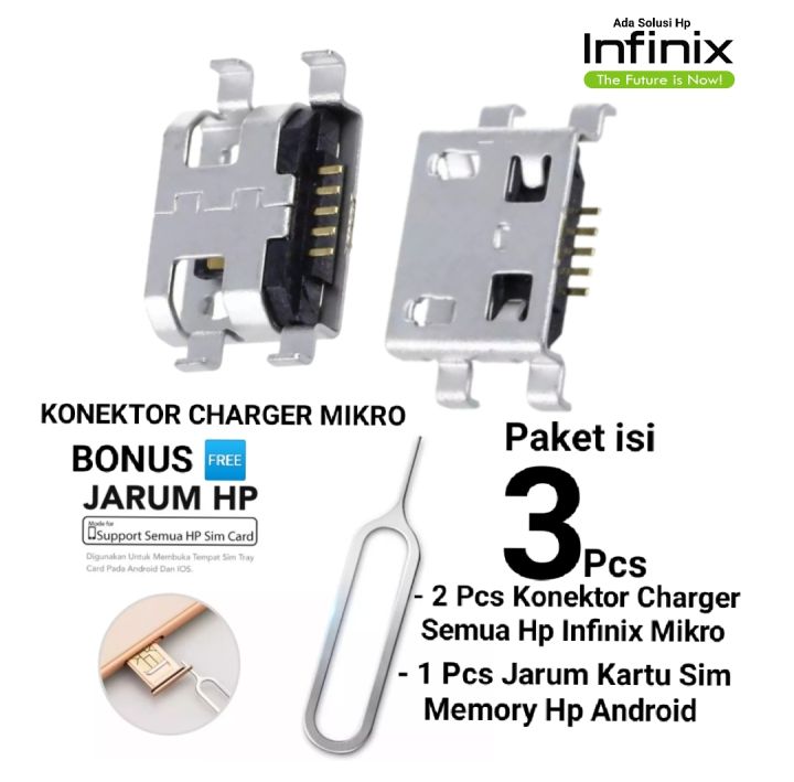 Konektor Charger Infinix Smart Hot 10 S Hot 10 Lite X657 Cas USB