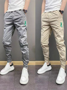 Quần Ống Đứng Mỏng Mùa Hè 2025 Quần Dài Nam Ống Rộng Thoải Mái Phong Cách Hàn Quốc Thời Trang Thường Ngày Cạp Vừa