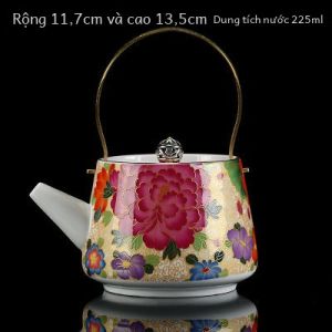 Men Bộ Trà Gốm Chủ Cốc Đơn Nếm Bát Thủy Tinh Biển Và Núi Hoa Văn Handmade Thủ Công Dụng Cụ Pha Trà