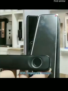 BERGARANSI MEFUTAI Kunci Pintu Digital Smart Door Lock Fingerprint aluminium kartu Password K13