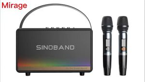 Xdobo Mirage 130W ลำโพงบลูทูธไร้สายพลังสูง360สเตอริโอรอบทิศทาง20000mah ไร้สายคาราโอเกะซับวูฟเฟอร์กลางแจ้ง