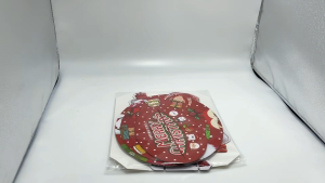 3 Layer Santa Claus Cake Tray Christmas Dessert Stand Creative Rak Kek Krismas Xmas Party Decoration