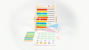 NIKO Wooden Abacus Counting Toys Math Early Education Learning Toys Teaching Tool Montessori Toys For Kids abakus kayu