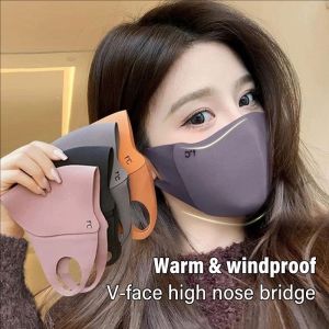Autumn Winter Warm Face Mask Cold-proof Windproof Outdoor Running Cycling Traceless Masks
