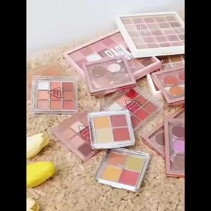7 Grids Clear Acrylic Eyeshadow Compact Organizer Drawer Organization Transparent Slot Cosmetics Case Divider Makeup Storage Box