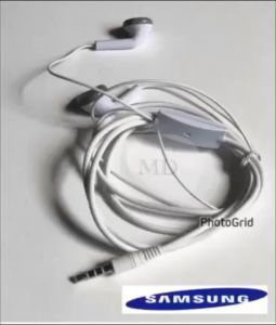 หูฟัง Samsung แบบมีสายพร้อมกล่อง 3.5 mm รองรับ Galaxy, Oppo, Vivo และเทียบร้านบส - เสียงเบสแน่นสินค้าคุณภาพ