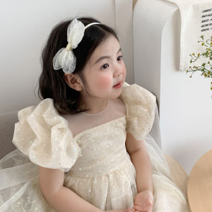 Sweet Butterfly Knot Hairband Girls Birthday Party Non-Tightening Princess Style Headband Childrens Accessories Magic Baby