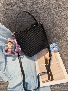 MY&FSNH | Stylish High-End Woven Shoulder Tote Bag