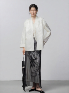 Hand-beaded Embroidered Loose Style Womens Top