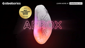 SteelSeries Aerox 3 2022 Edition 18000 CPI Ultra-lightweight Dual Connectivity Wireless Gaming Mouse