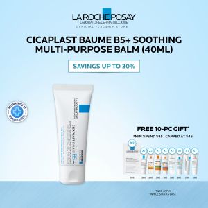 La Roche-Posay Cicaplast Baume B5+ Multi-Purpose Balm for Dry Irritated Skin (15ml | 40ml | 100ml | Twin Pack)