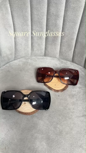 Womens Elegant Full Rim Sunglasses for Vacation - UV Protection