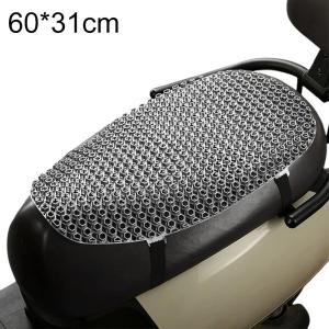 Summer Cool Motocycle Seat Cover Breathable Scooter Seat Covers Cushion With Two Straps For Motorcycle Seat Protection