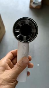 YouPin Official Store พัดลม พัดลมมือถือพัดลมแบตเตอรี่แบบพกพาขนาดเล็กพัดลมมือถือความเร็วสูงความรุนแรง USB พัดลม