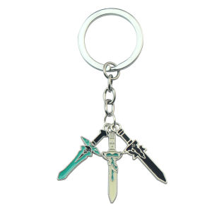 Sword Art Online Necklace SAO Kirigaya Kazuto Kirito Yuuki Asuna Elucidator Dark Repulser Lambent Light Rapier Pendant Jewelry