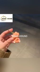 HOME + HOUND  Cartoon Pendant Bear Keychain | Charming Pendant Bear Couple Keychain | Cute Bear Keychains Pair And Cute Keychain