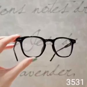 Gọng Kính LUTTO 3531thời trang nam nữ đẹp mắt vuông giả cận chống ánh sáng xanh