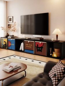 MEISD | DIY Combo Vintage Style TV Cabinet for Small Apartments