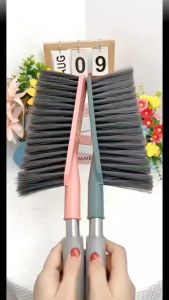 1pcs Soft Fur Bed Brush Dust Removal Artifact Broom Cleaner Sweeping Brush Long Handle Household Cleaning Sofa Dust Brush