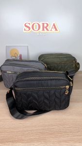 Peonia PNA SORA Water Resistant Tas  Selempang Wanita  Elegant Outdoor Sling Bag Anak Remaja Perempuan Crossbody Travel Hp Kecil Shoulder Trendy Fashion Cewek Casual Pesta Style