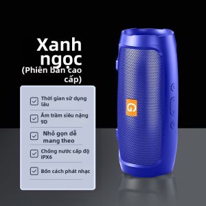 Weilade | Loa Bluetooth Di Động Ngoài Trời Chống Nước Âm Thanh To Âm Trầm Mạnh Pin Dài