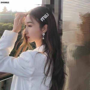 Korean Style Full Diamond Sparkling Duckbill Hair Clip Fashionable Minimalist Metal Hair Accessories Trendy Hairpins