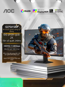AOC | 2K 240Hz Refresh Rate OLED Gaming Screen 27 Inches