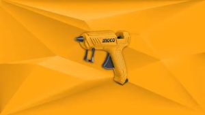 INGCO ปืนกาวไฟฟ้า max : 100w พร้อมหม้อแปลงไฟ (แถมฟรี กาวแท่ง 11.2 mm จำนวน 2 แท่ง)