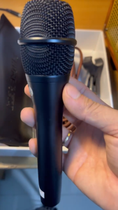 XẢ KHO | Micro Có Dây SHURE KSM9 Hát Nhẹ Chống Hú Thu Âm Hay Kèm Dây Mic Zin Dài 5m Chống Gãy Bền Bỉ.