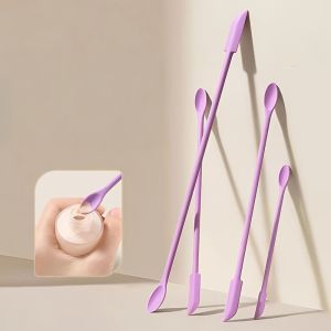 Bộ 3 Dụng Cụ Làm Đẹp Đa Chức Năng Dụng Cụ Cao Su Nhiều Kích Cỡ Để Thoa Kem Dưỡng Da Mặt Và Mặt Nạ Chính Xác Hỗ Trợ Chăm Sóc Da Hợp Vệ Sinh