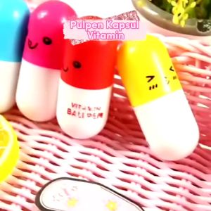 Pulpen Pena Bolpoin Pens Vitamin Ballpen Unik Mini Kecil Lucu Souvenir | Source Project