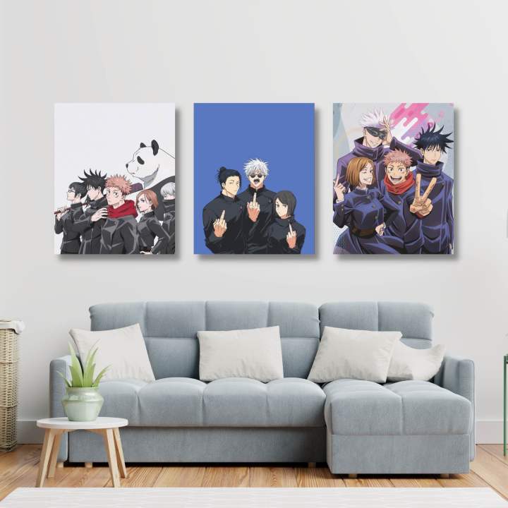 Hiasan Dinding Anime Jujutsu Kaisen Kayu MDF Lazada Indonesia